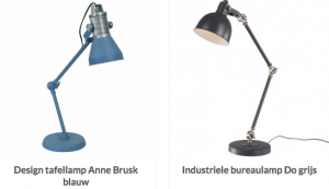 Industriele tafellamp